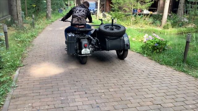Zundapp ks 750 Завели через 5 лет простоя