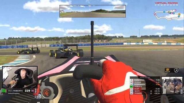 iRacing LIVE | SimRacersWorld F3 Series | Round 4 | Donington - Chris Roberts смотреть онлайн