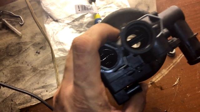 Клапан отопителя не работает печка Mercedes Benz E220 W211 смотреть онлайн