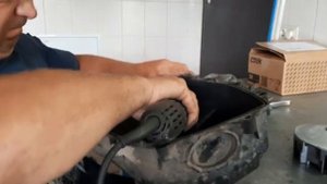 Разбило вариаторы на квадроцикле BRP 1000