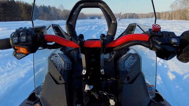Покатушка на снегоходах Lynx (Ranger, Commander 900 turbo, Brutal) смотреть онлайн