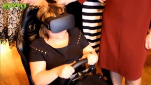 Гоночный симулятор в шлеме VR в аренду от Крутоты