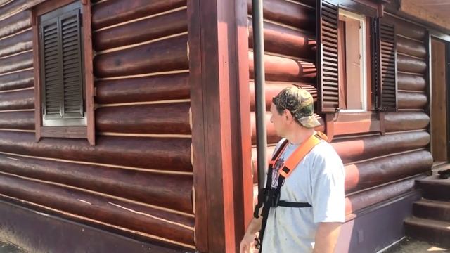 Отзыв о покраске дома компанией "ЛесоБиржа" смотреть онлайн