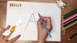Simple drawings for kids_Drawing through letter A_Step by step Drawing_Videos for kids_learn to dra