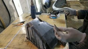 Ремонт лопнувшего воздушного фильтра ( Broken air filter repair )