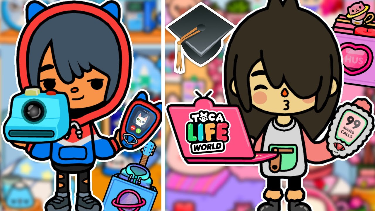 ЗИК И НАРИ ПЕРЕЕХАЛИ В ОБЩЕЖИТИЕ! ?_?? Toca Boca Life World