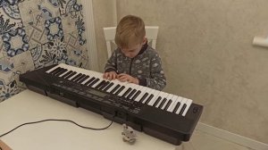 Мелодія будильника Samsung на синтезаторі