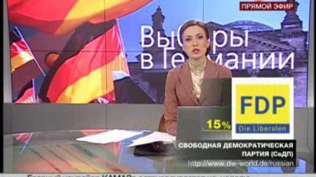Христианские и свободные демократы получили Бундестаг