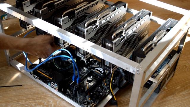 Майнинг на Sapphire nitro+ RX580х6. Сборка от А до Я смотреть онлайн