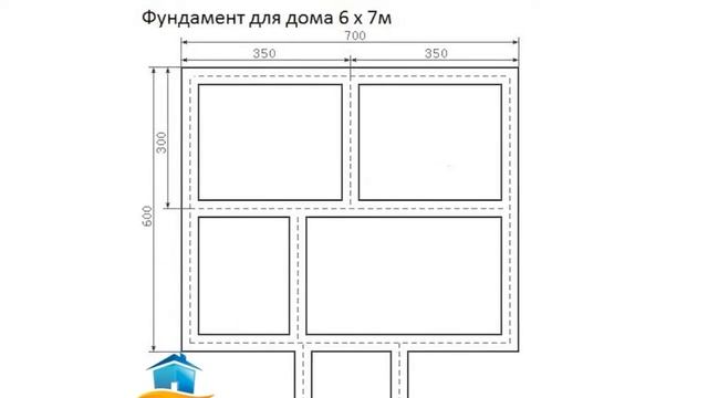 Проект одноэтажного дома 42 квадратных метров (№-209) смотреть онлайн