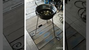 Мангал из автомобильного диска (своими руками)