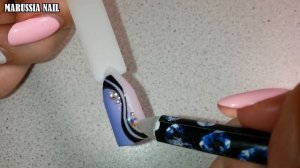 Дизайн ногтей ГЕОМЕТРИЯ / ГРАДИЕНТ / СТРАЗЫ /Видеоурок по дизайну ногтей 2019 #nail