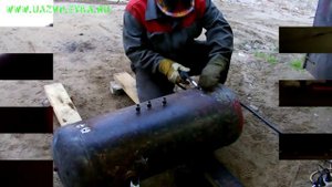 UV: Ресивер из газового баллона