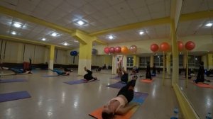 Комплексная тренировка с малым мячом, workout mini ball