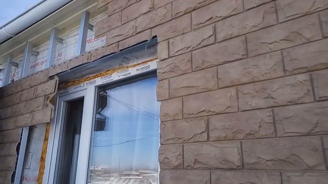 обшивка сайдингом Альта профиль дом под Тагилом