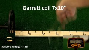 Garett 300i, штатная катушка vs Nel Tornado