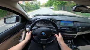 BMW 520D F10 2.0d 184HP (2010) POV Test Drive & Acceleration 0-100 | 4K #128