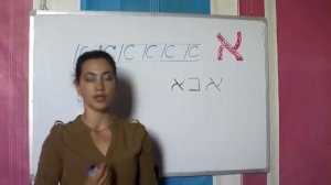 Иврит с нуля: ВИДЕО-старт! 7. алеф