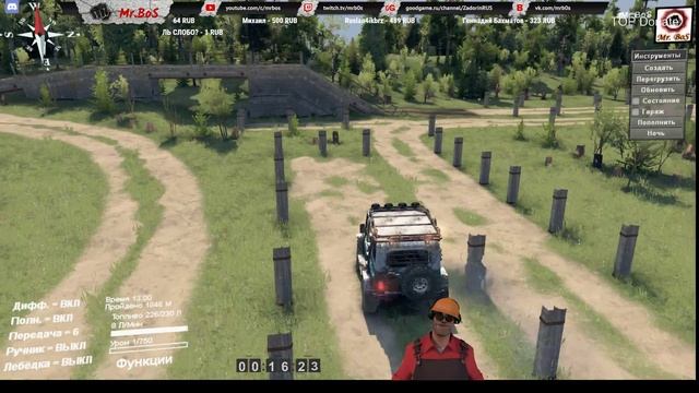 Мод Уаз 31514  SpinTires смотреть онлайн