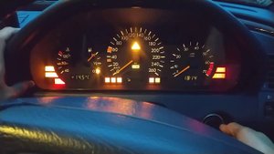 How to Reset service interval  /  1998 Mercedes Benz C240 W202