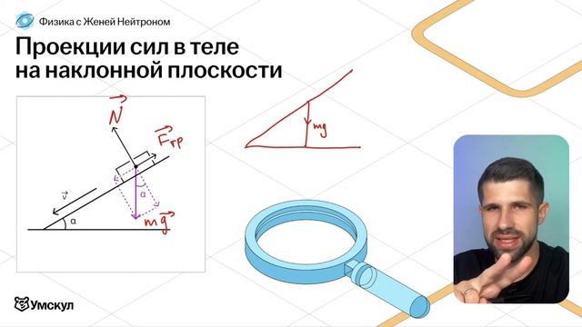 ПРОЕКЦИРОВАНИЕ ВЕКТОРОВ В МЕХАНИКЕ / ЕГЭ ФИЗИКА 2024