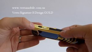 Vertu Signature S Design GOLD - лучшая копия