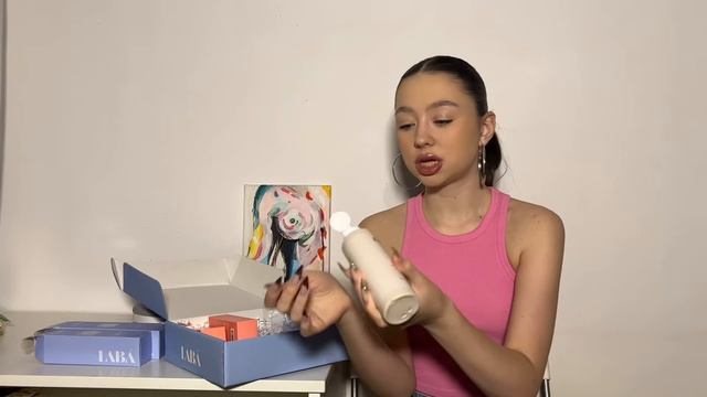 Обзор косметики LABA|распаковка| уход за кожей| максимальное увлажнение смотреть онлайн
