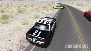 Realistic Police Chases #28 - BeamNG drive (4K)