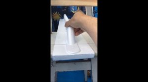 Резка плотного пенопласта