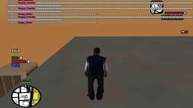 Жесткая дыра на Samp-Rp, DDOS флудом в чате смотреть онлайн