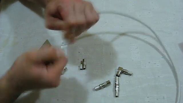 Как обжать и подключить телевизионный кабель F разъем