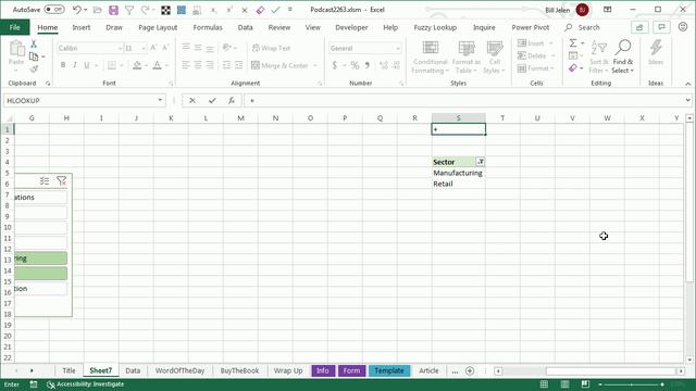 Excel Magic: Create Title with Excel Slicer Selections! - Episode 2263