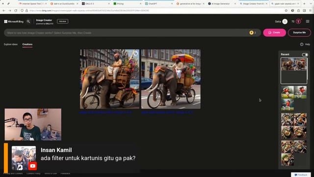 Live: Mengenal Bing Image Creator (DALL-E) dan Prompt Engineering смотреть онлайн