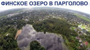 Санкт-Петербург, Финское озеро, Парголово, Петербург, Выборгский район, аэросъемка