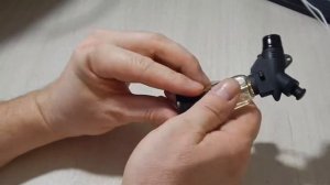Турбо зажигалка пьезо с прозрачным корпусом
