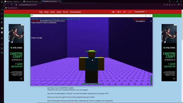 КАК ПОИГРАТЬ В РОБЛОКС 2006 ГОДА (Brick Hill) смотреть онлайн