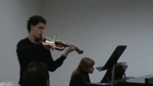 Omer Schor plays Dvorak Sonatina op.100