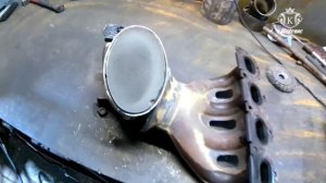 OPEL MOKKA Замена катализатора