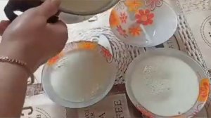Йогурт из молока и сметаны.