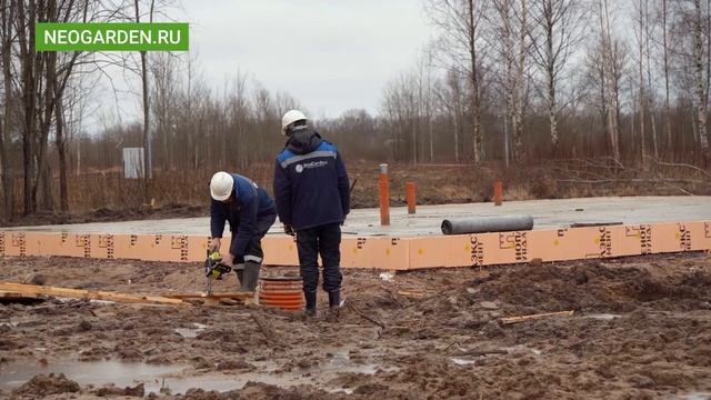 Обзор зимнего дома технология Двойной брус 70 НеоГарден отзывы