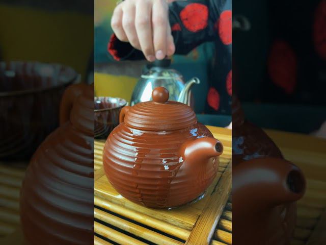 Китайский чай Шу Пуэр Буланьшань #shorts