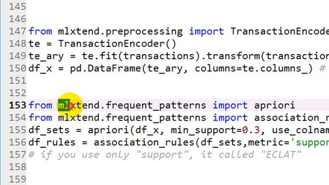 Tutorial 37: Eclat Algorithm in Data Mining using Python | Eclat algorithm in python