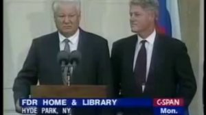Пьяный Ельцин в гостях у Клинтона полнояверсия1995год