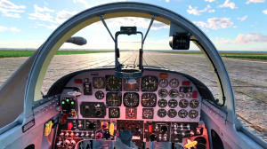 Первый вылет на реактивном истребителе F-5C Skoshi Tiger в VR шлеме в War Thunder.