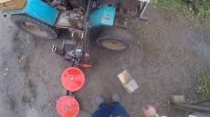 РОТОРНАЯ КОСИЛКА ЗАРЯ/ устраняю свои ошибки