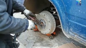 Надёжный и проверенный способ снятие заклиненных барабанов на ВАЗ
