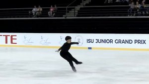 Geon Hyeong An Корея | ISU Гран при (юниоры) 2018 Каунас | Произвольная программа (юноши)