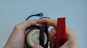 Установка поводка на крышку бензобака Subaru Tribeca