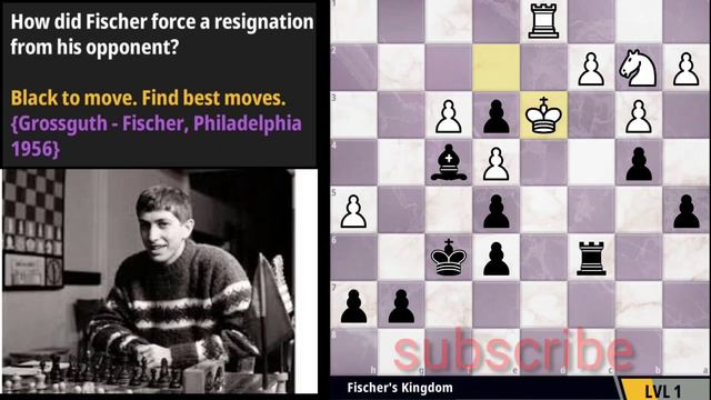 Bobby fisher sixty memorable games episode one