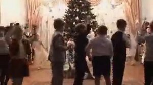 танец новогодних огоньков